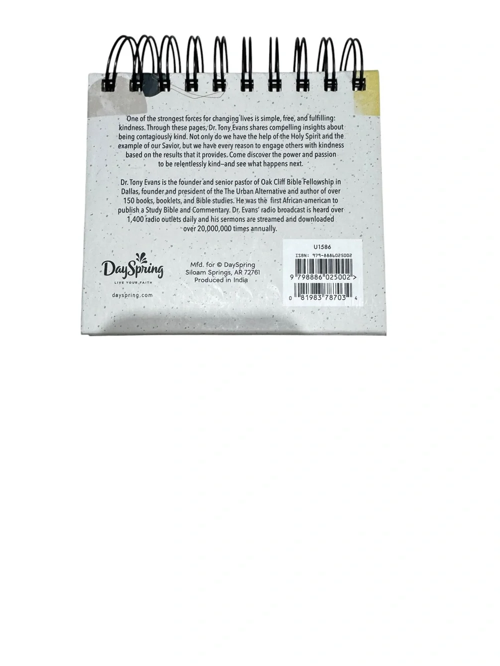 Christian Inspirational Desk Calendar Bundle Set of 4